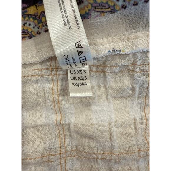 Intimately by Free People Wonderland Robe Womens XS/S Ivory Drop Shoulder Kimono - Picture 9 of 13